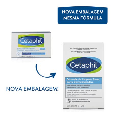 Sabonete Em Barra Cetaphil Limpeza Suave Beleza Na Web