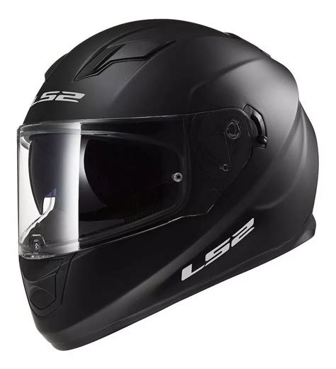 Capacete Ls2 Ff320 Stream Preto Viseira Solar Mebuscar Brasil