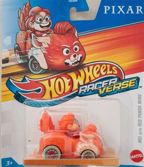 Hot Wheels Racer Verse Mei With Red Panda Ming Universo Hot Wheels