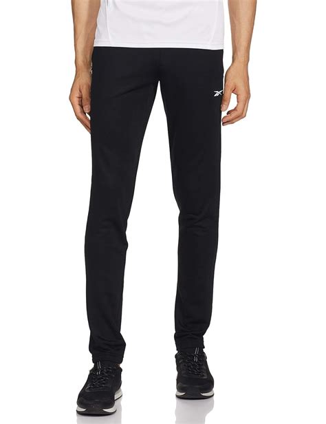 Reebok Mens Regular Fit Track Pants Clothing And Accessories