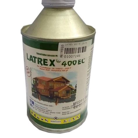 Jual TERBARU Latrex 400ec 250ml Obat Anti Rayap Racun Basmi Pengawet