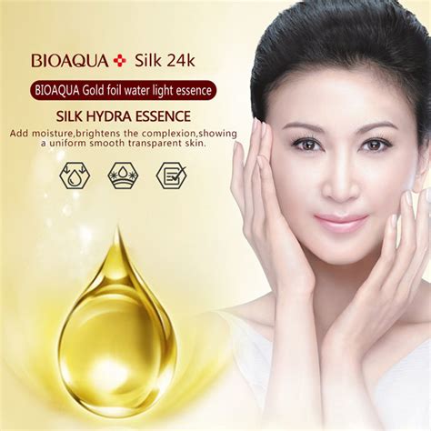 Odm Oem Bioaqua Moisturizing Hyaluronic Acid Essence 24k Gold Skin Care China Private Label