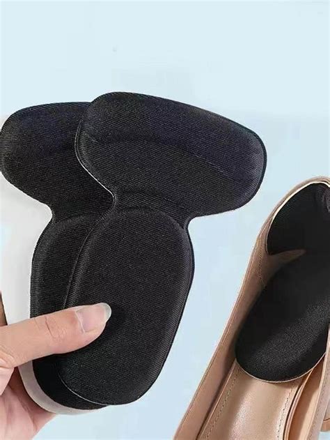 New Arrival T-strap Sticky Heel Pads With Polka Dot Design For High