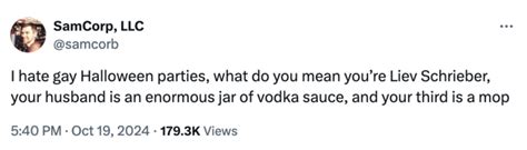 October 19th 2024 Tweet Samcorb I Hate Gay Halloween Know Your Meme