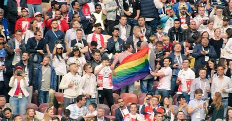 Gay Fan Waves Rainbow Flag For All Five Russian World Cup Goals Outsports