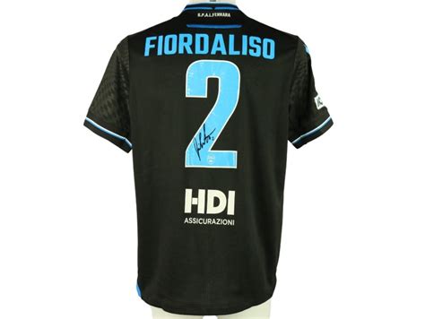 Maglia Fiordaliso Unwashed Vis Pesaro Vs SPAL 2024 Autografata