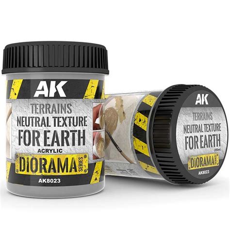 Ak Diorama Terrains Dark Earth Ml Acrylic