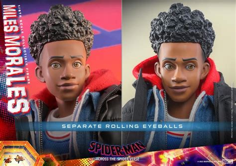 Hot Toys Spider Man Across The Spider Verse Part One MMS710 Spider Man Miles Morales 1 6th