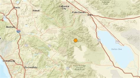 Small Quake Shakes Parts Of San Diego County No Damage Or Injuries Reported Times Of San Diego