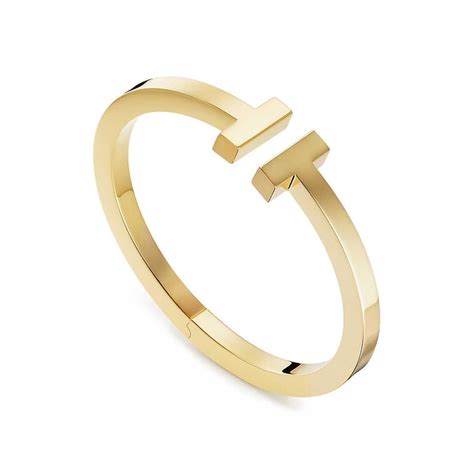 Tiffany T Square Bracelet In 18 Karat Gold At 1stdibs Tiffany T