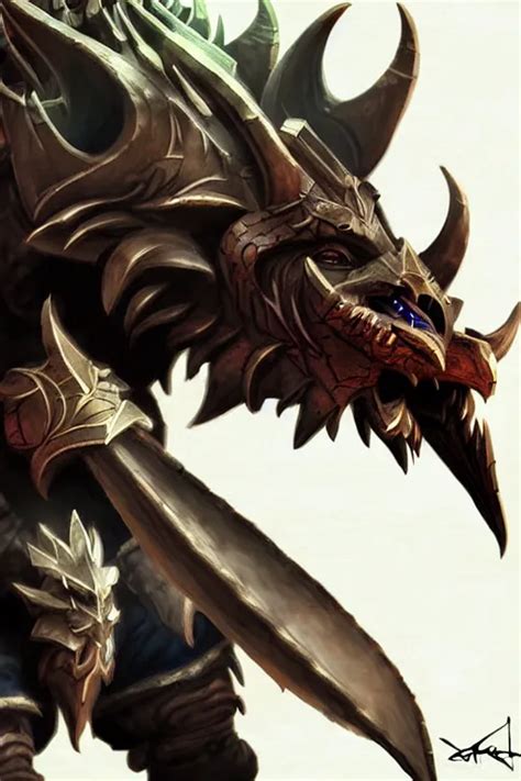 Charr Engineer Of Guild Wars 2 Concept Art Close Up Stable