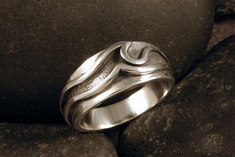 Sterling Silver Wave Ring — Designs By S&R