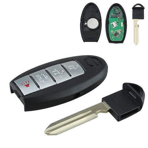 New Buttons Car Remote Key Replacement Keyless Entry Ignition Key Fob