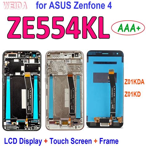 AAA LCD 5 5 Inci UNTUK ASUS Zenfone 4 ZE554KL Z01 Z01KD Tampilan LCD