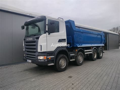 Savivartis sunkvežimio Scania 8x4 pardavimas Lenkija Świebodzin KR39156