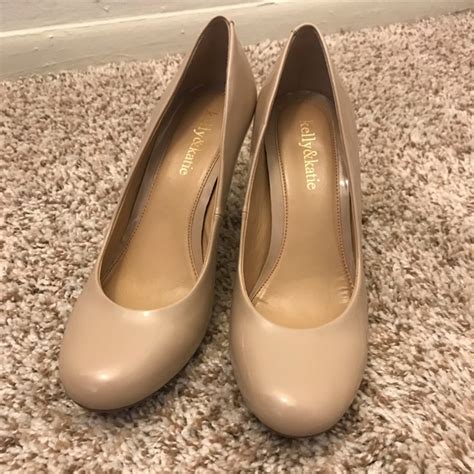 Kelly Katie Shoes Kelly Katie Nude Pumps Poshmark
