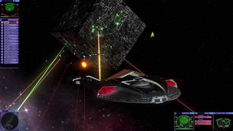 Star Trek Bridge Commander Starfleet Vs Borg Cube PC HD YouTube