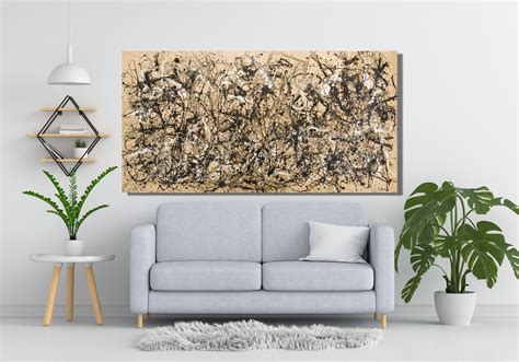 Jackson Pollock Canvas Wall Art Jackson Pollock Autumn Rhythm No