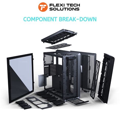 PHANTEKS Enthoo 719 Full Tower Casing TG Windows DRGB PC Desktop E-ATX ...