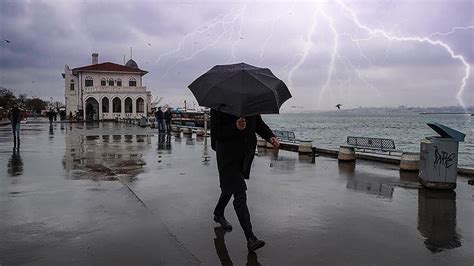 Meteoroloji saat vererek il il uyardı Gök gürültülü geliyor TGRT Haber