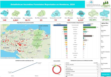 Seis Departamentos Concentran Incendios Forestales En 2024 Proceso