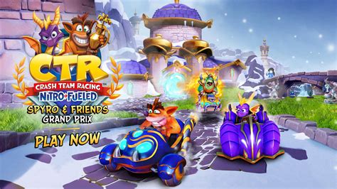 Spyro Joins Crash Team Racing Nitro-Fueled Grand Prix