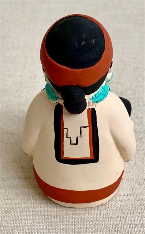 Cleo Teissedre Pottery Storyteller Figurine Vintage Native