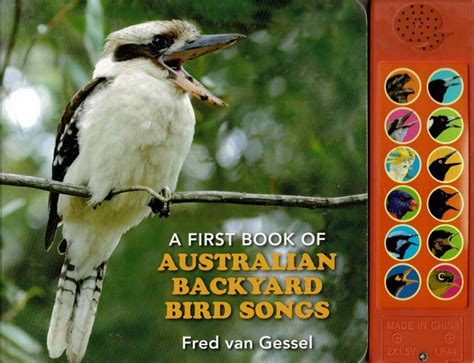 A First Book of Australian Backyard Bird Songs - A.B.C. Maps