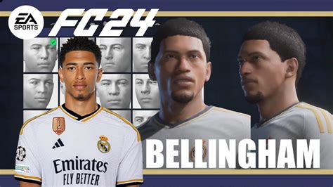 EA FC 24 Create Jude Bellingham Pro Clubs Face Creation YouTube