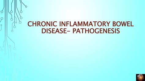 Inflammatory Bowel Disease Pathogenesis Ppt