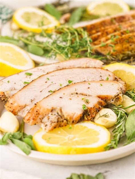 Best Smoked Turkey Breast With Garlic Herb Butter Keesha S Kitchen