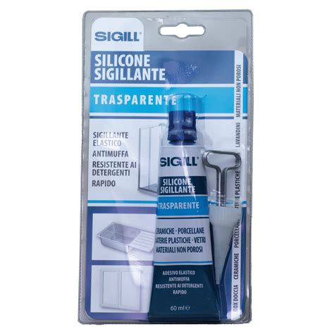 Silicone Acetico Universale Sigill Ml Trasparente Antimuffa