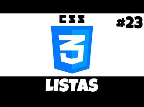 Listas Curso De Css Desde Cero Youtube