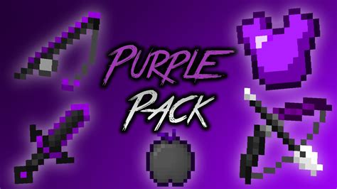 Minecraft Purple Pvp Texture Pack X Youtube