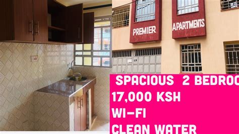 NEWLY BUILD CHEAP SPACIOUS APARTMENT ALONG THIKA ROAD Tour YouTube