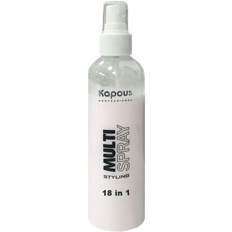 Kapous Professional Мультиспрей для укладки волос 18 в 1 Multi Spray ...
