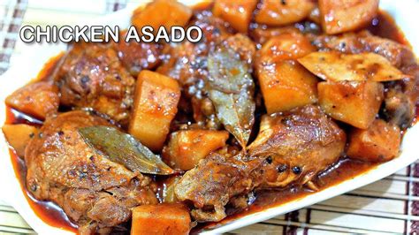 Chicken Asado Recipe Chicken Asado Filipino Chicken Asado Filipino ...