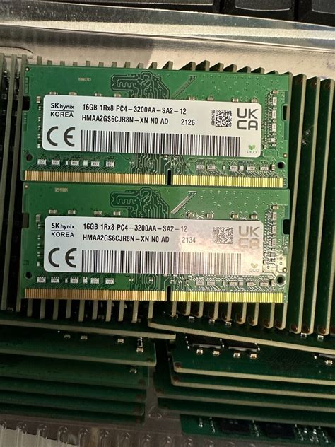 SK HYNIX 16GB DDR4 SODIMM LAPTOP RAM 3200MHz HMAA2GS6CJR8N | eBay