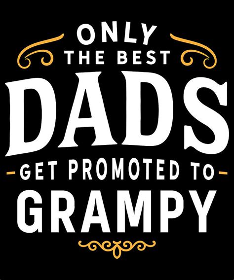 Grampy Funny Grandpa Fathers Day Apparel Digital Art by Michael S ...