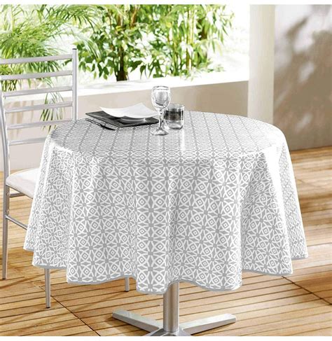 Nappe Ronde En PVC D 160 Cm Abaca