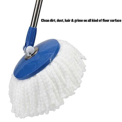 3PC Replacement Microfiber Mop Head Refill For Spin Mop 360° Easy Clea – TOPOKO