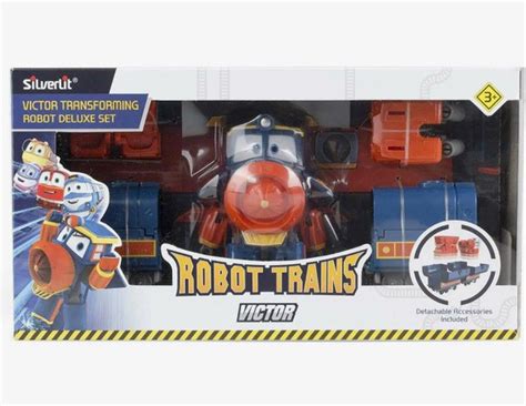 ROBOT TRAINS Робот трансформер Виктор Роботы-поезда c вагонами - купить ...