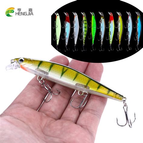 Hengjia 1pcs Minnow Fishing Lure 11cm 13g Sinking Crankbait Long Casts