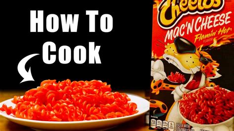 How To Make Cheetos FLAMING HOT Mac And Cheese YouTube