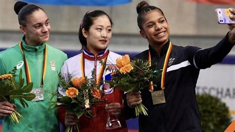 Karla Navas Logra Medalla De Bronce En Mundial De Gimnasia En Cottbus