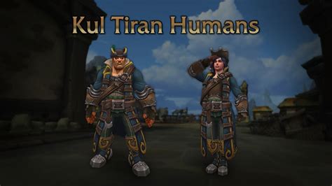 Kul Tiran Human Allied Race Unlock Questline 815 Youtube