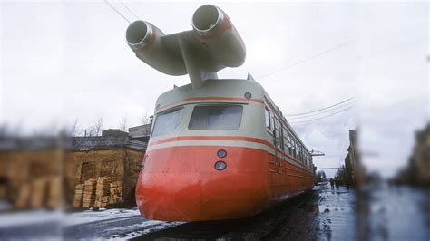 How the Soviets designed a train with a jet engine on top - Russia Beyond