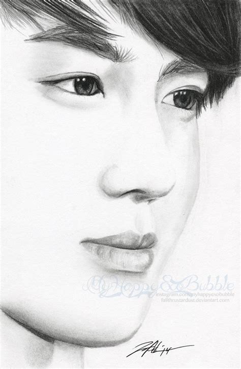 KJM By FallThruStardust On DeviantART Exo Art Exo Fan Art Exo Drawing