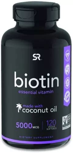 Vitamina B7 Biotina Alta Potencia 5000 Mcg Biotin Cuotas sin interés