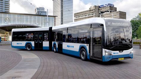 Gvb Lancer Autobus Elettrici Citea Di Nuova Generazione Ad Amsterdam